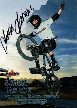 2000 Fleer Adrenaline - Autographs #A Simon Tabron Front